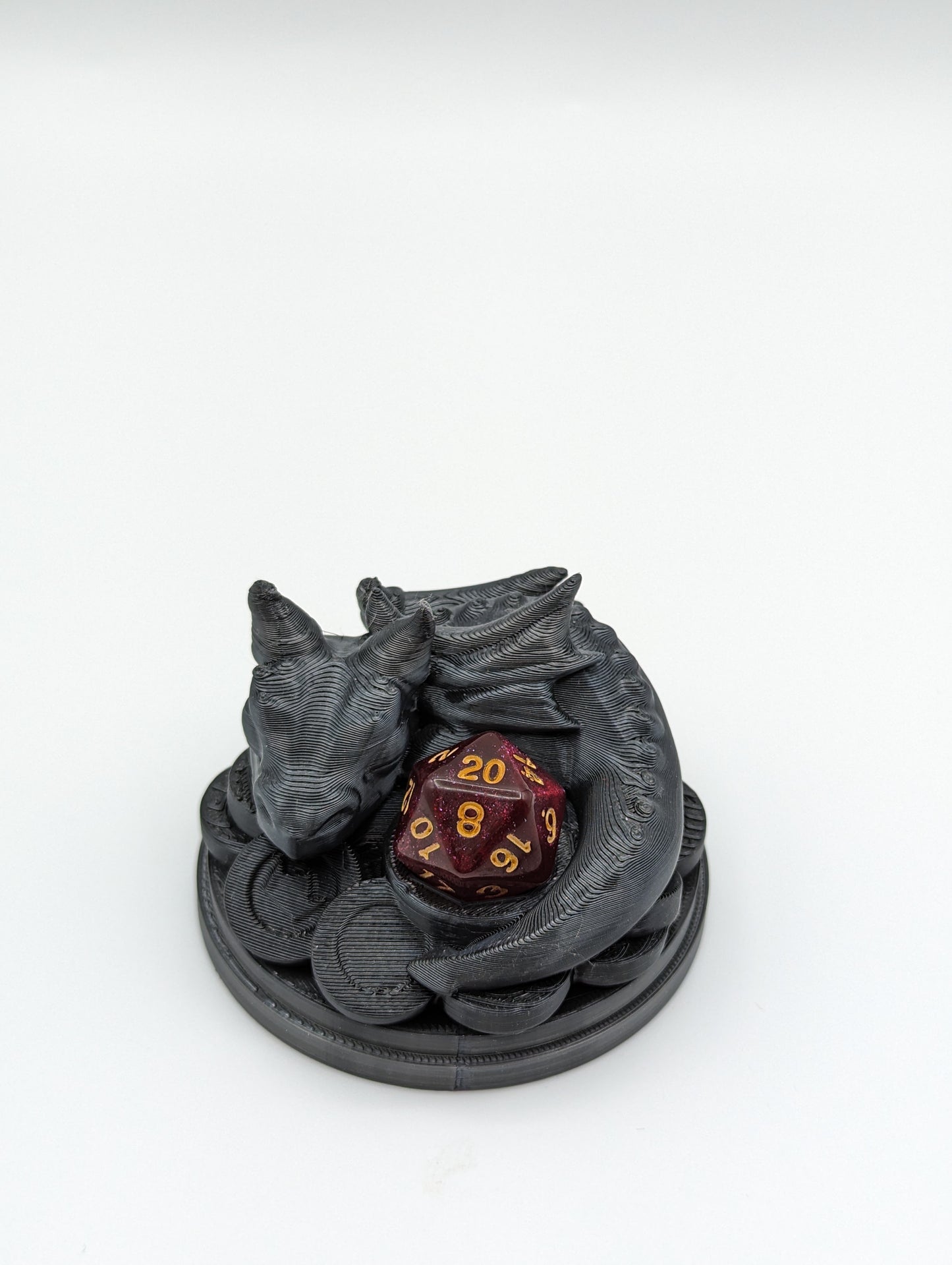 Baby Dragon Dice Guardian - 3D Printed