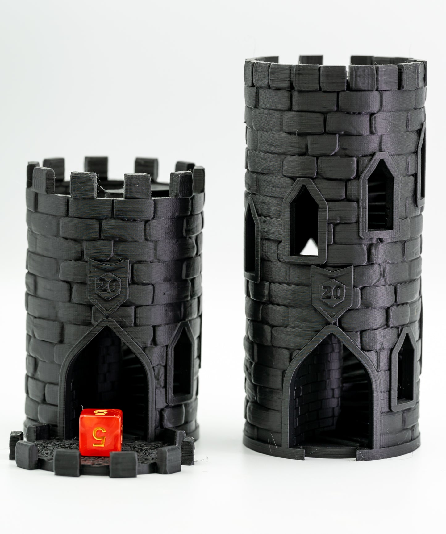 Castle/Rook Tower - 3D Printed Dice Tower/Roller