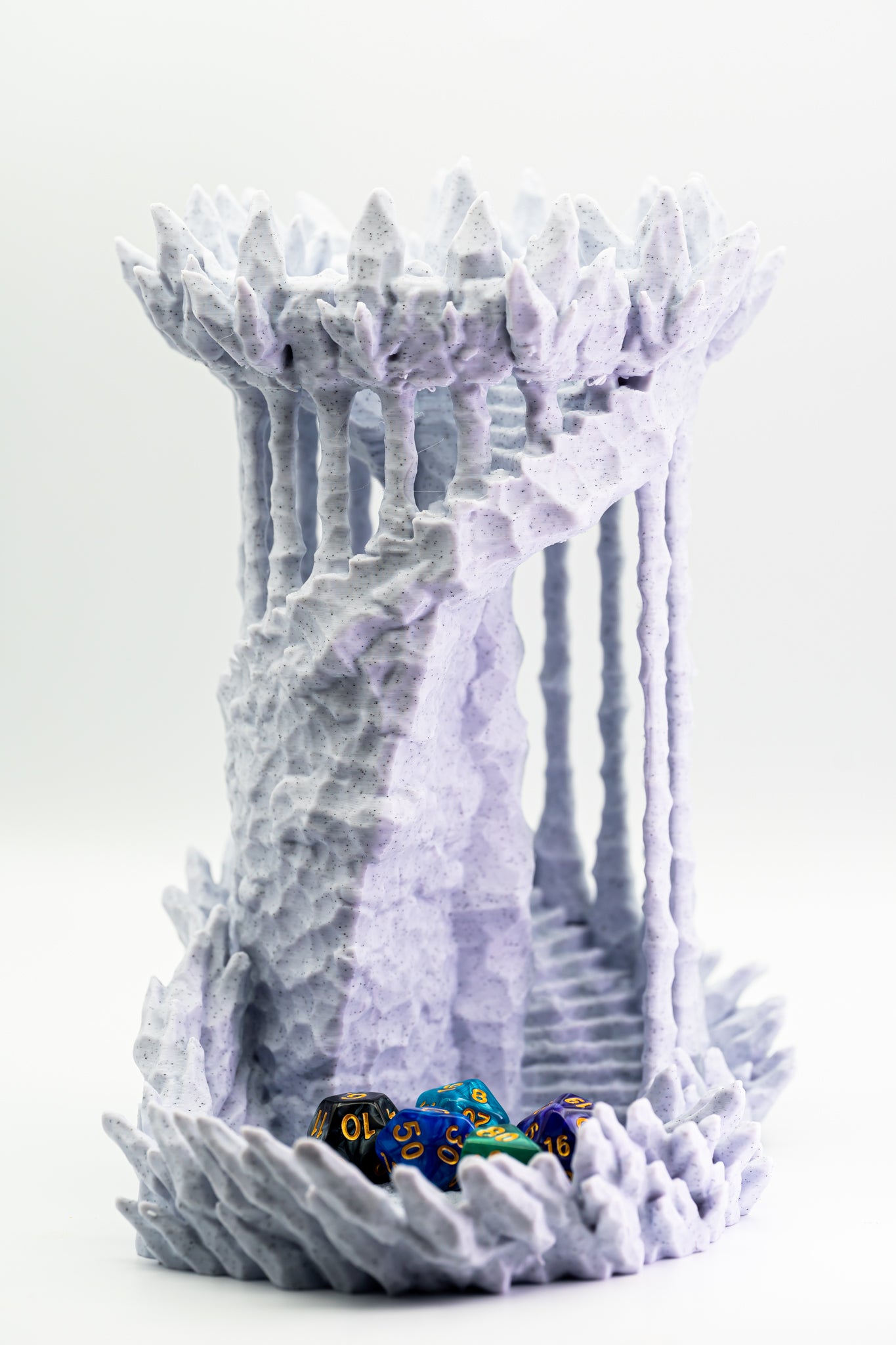 Crystal Tower-3D Printed Dice Tower/Roller