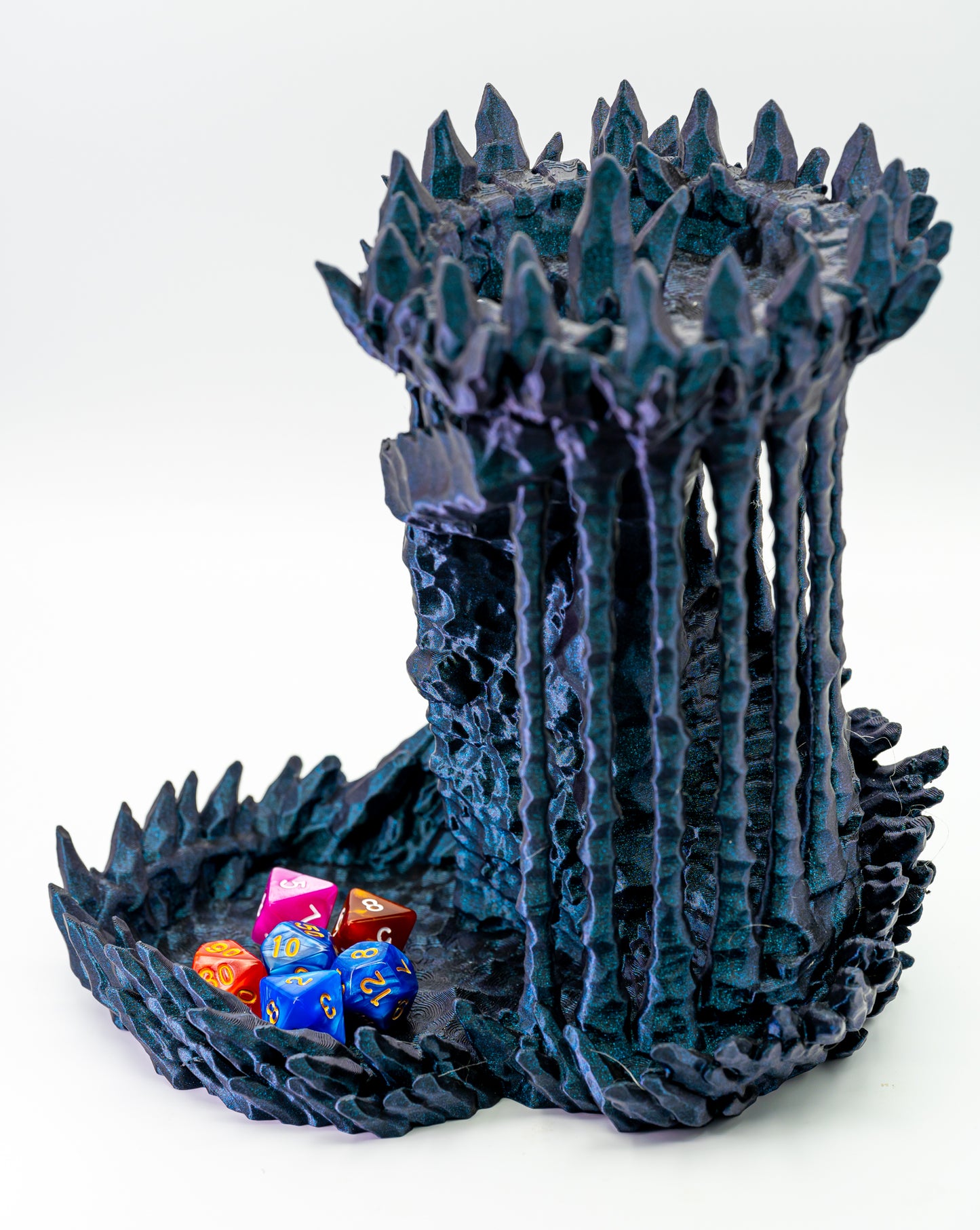 Crystal Tower-3D Printed Dice Tower/Roller