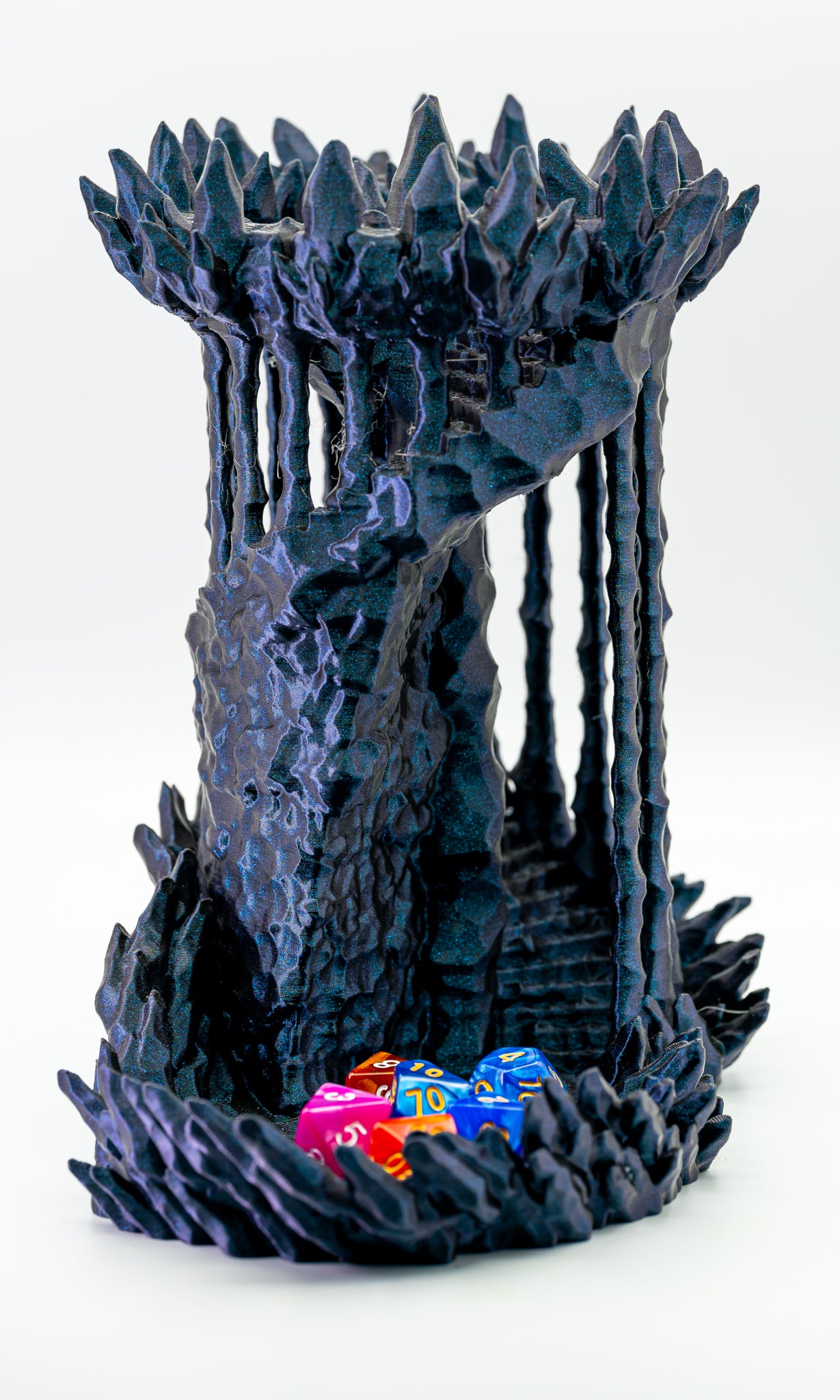 Crystal Tower-3D Printed Dice Tower/Roller