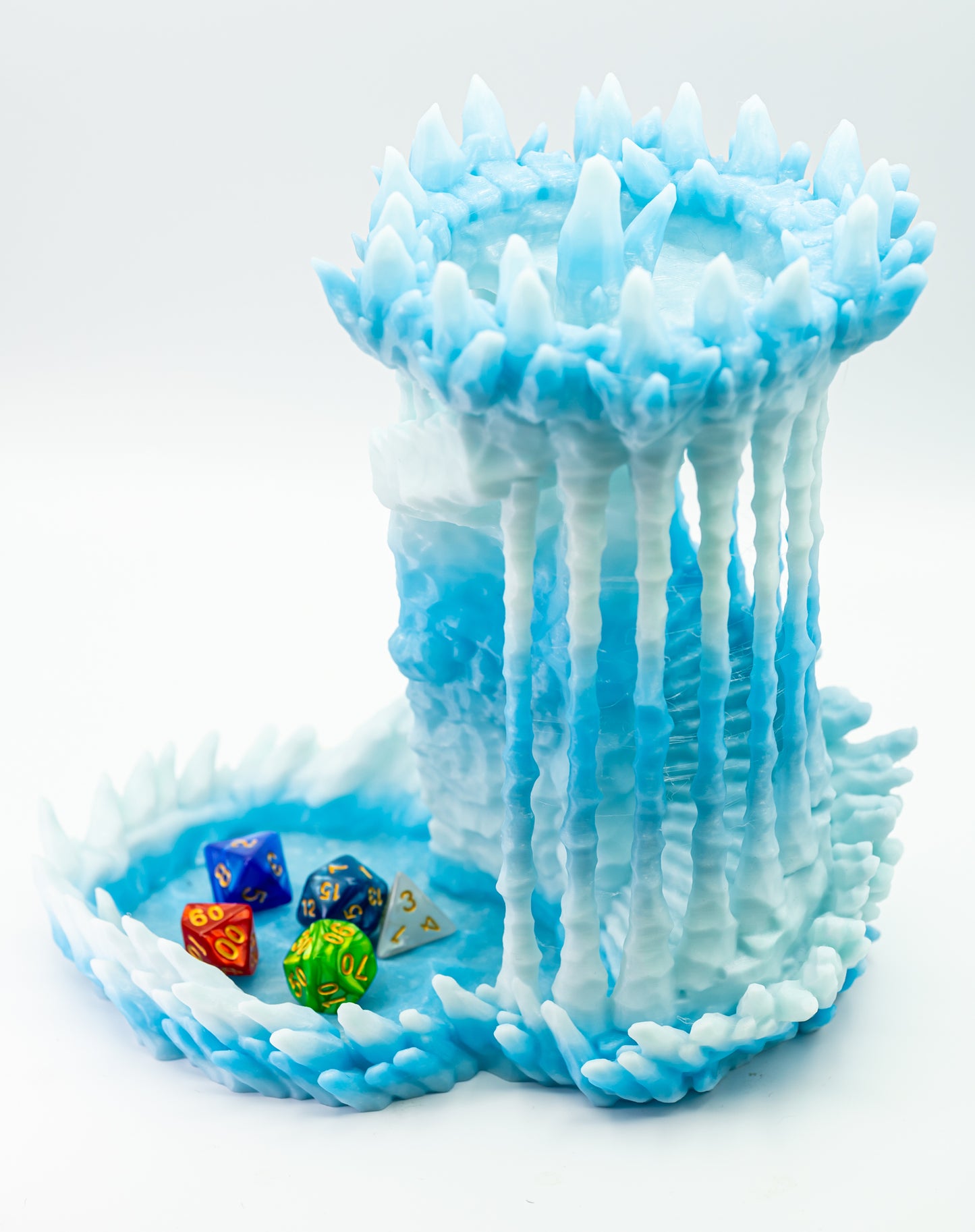 Crystal Tower-3D Printed Dice Tower/Roller