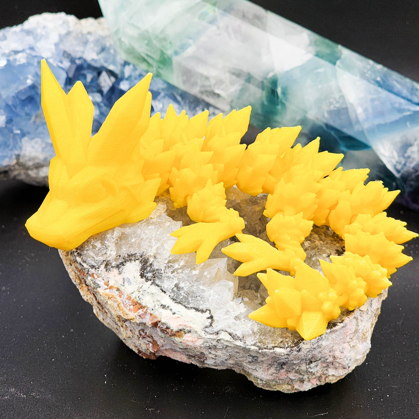 Baby Crystal Articulating Dragon