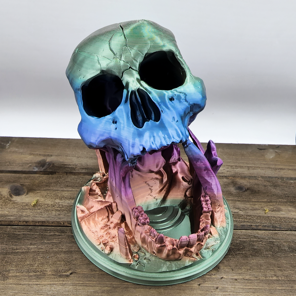 Skull Dice Tower - Small