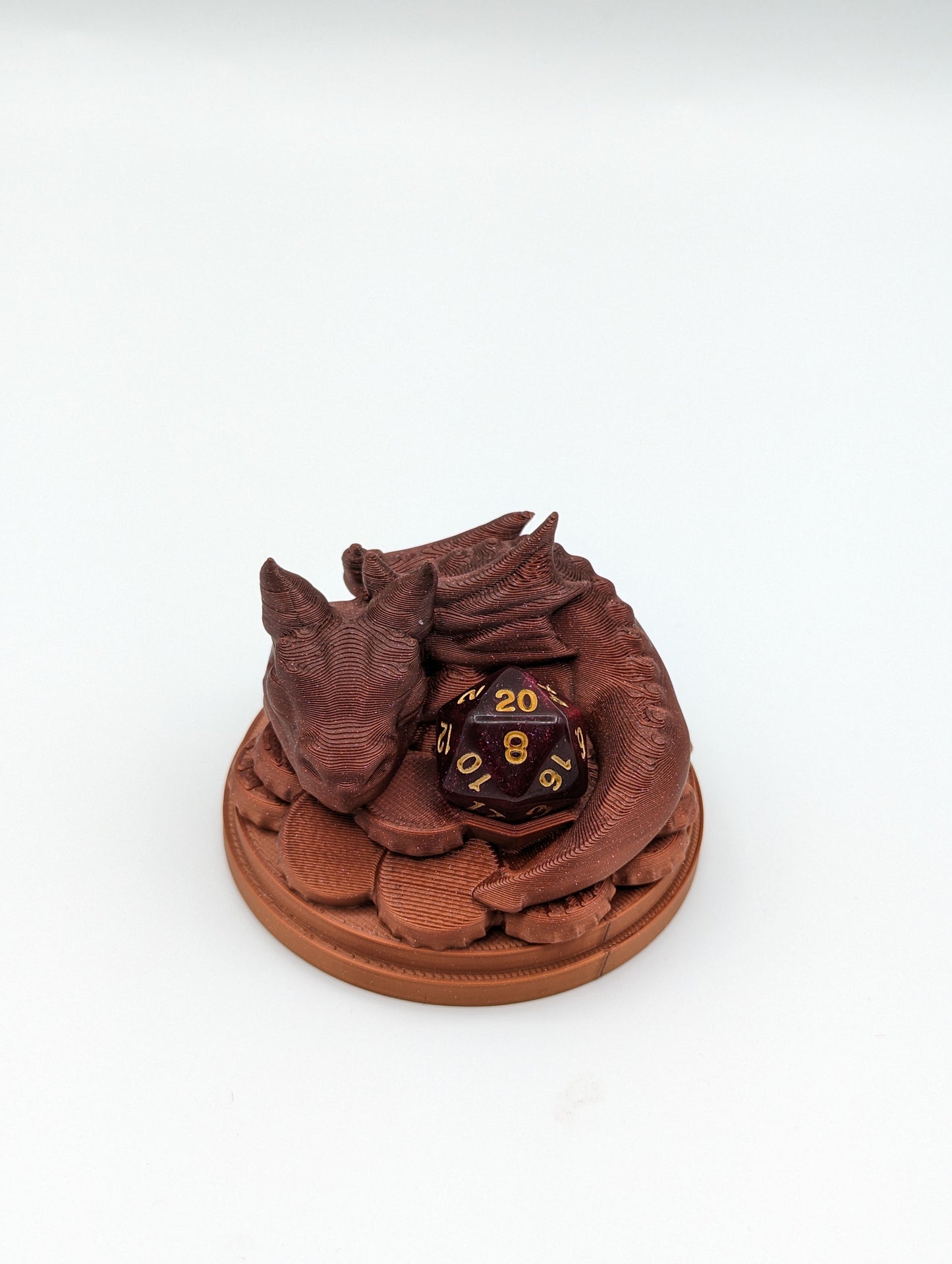 Baby Dragon Dice Guardian - 3D Printed