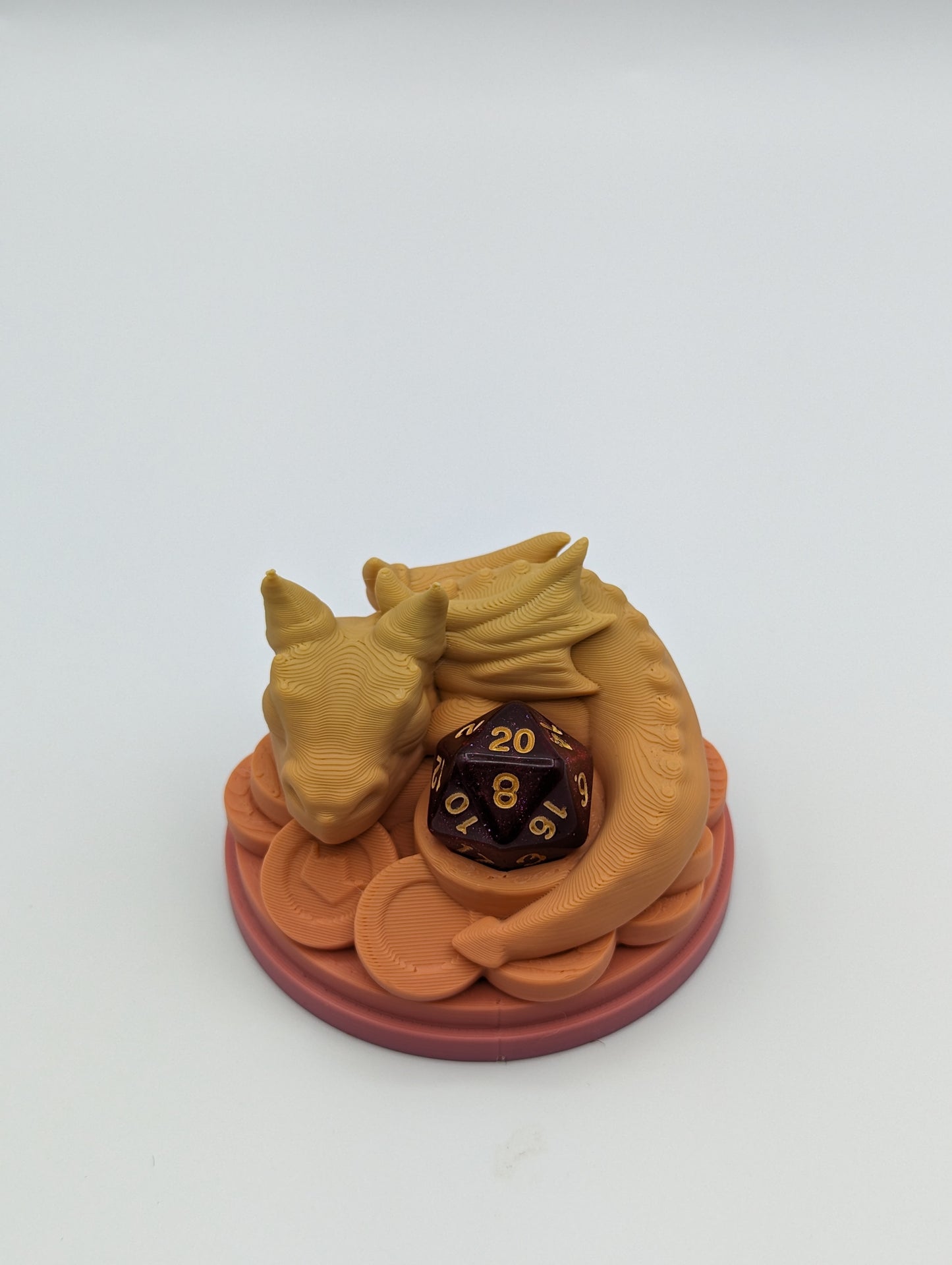 Baby Dragon Dice Guardian - 3D Printed