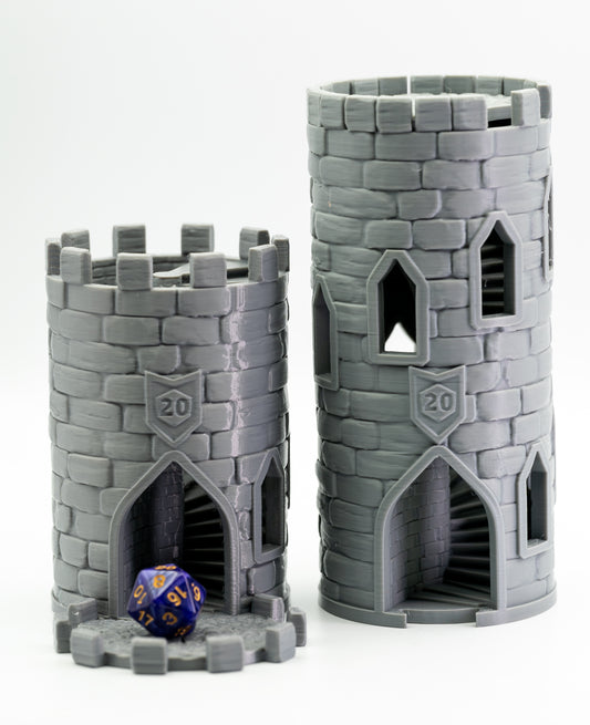 Castle/Rook Tower - 3D Printed Dice Tower/Roller