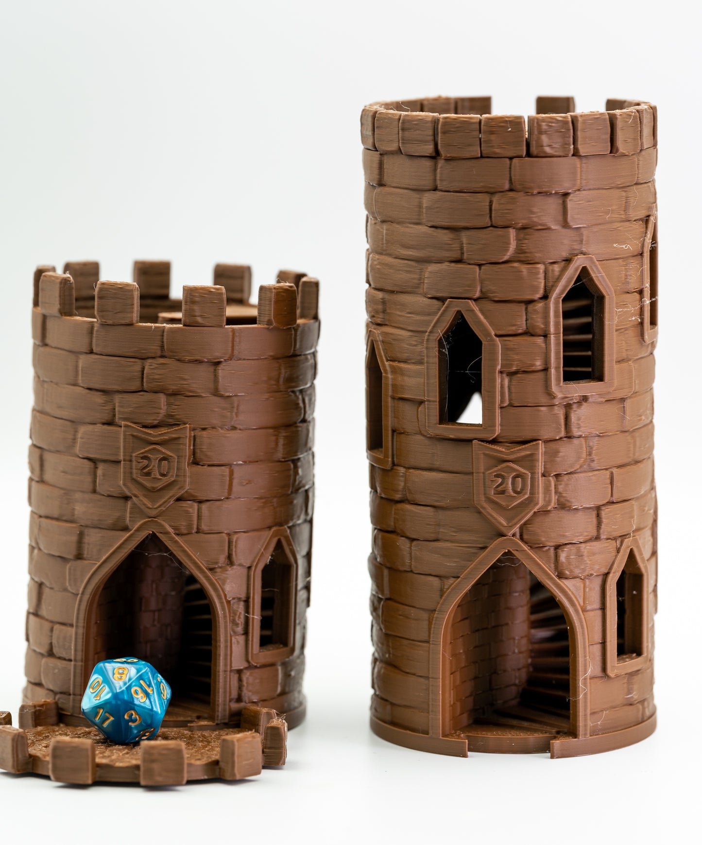 Castle/Rook Tower - 3D Printed Dice Tower/Roller