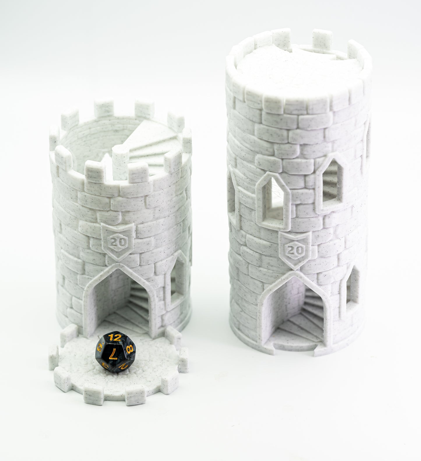 Castle/Rook Tower - 3D Printed Dice Tower/Roller