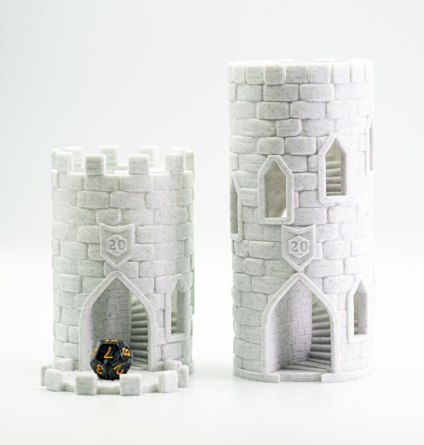 Castle/Rook Tower - 3D Printed Dice Tower/Roller