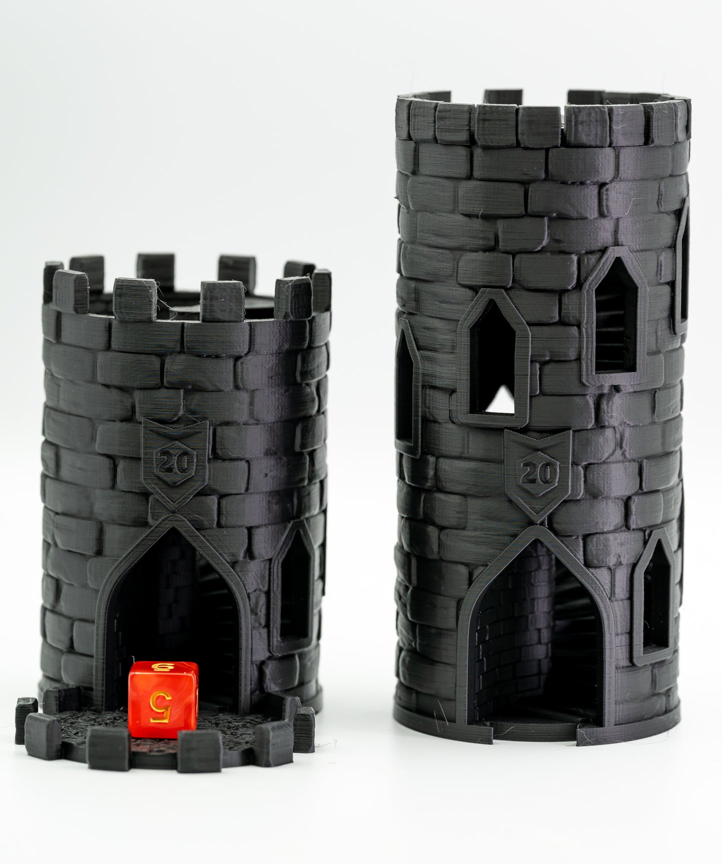 Castle/Rook Tower - 3D Printed Dice Tower/Roller